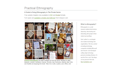 Desktop Screenshot of practicalethnography.com